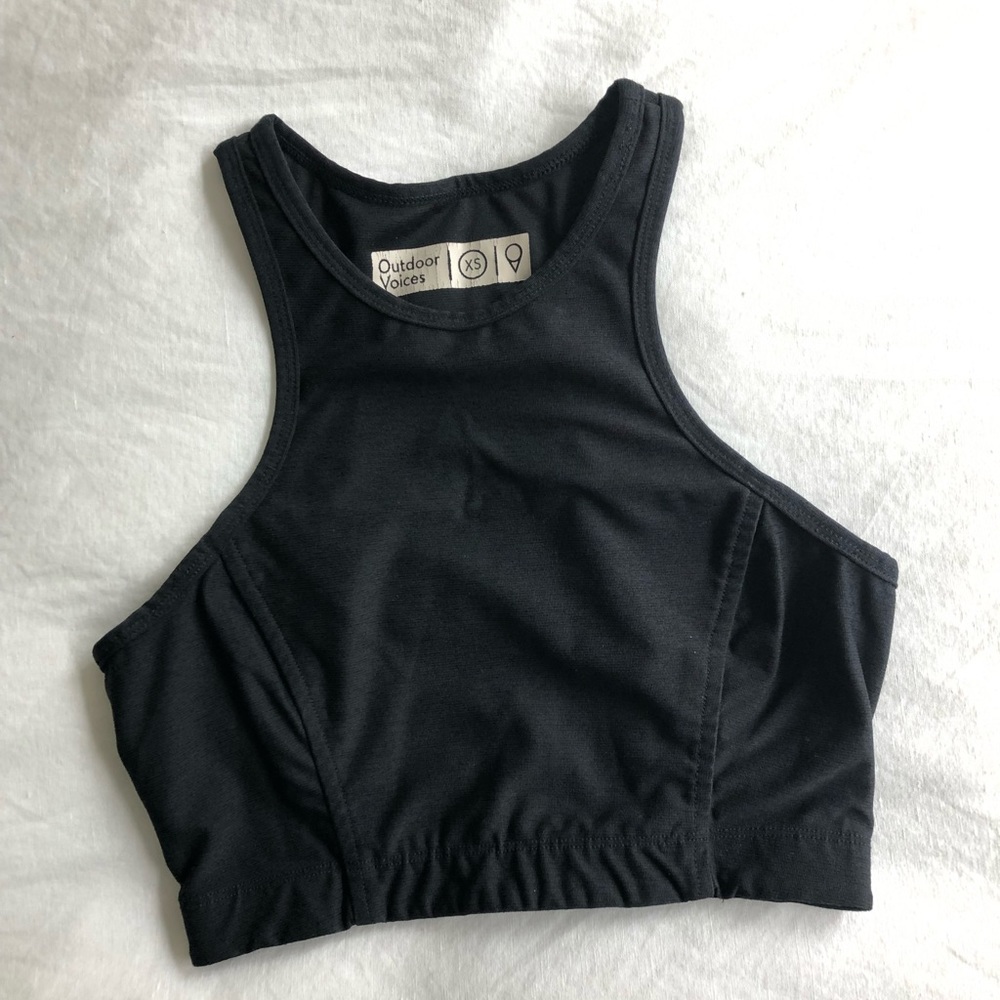 Outdoor Voices black cropped tank